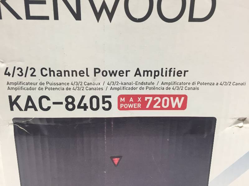 lot 56 image: KENWOOD POWER CHANNEL AMPLIFIER