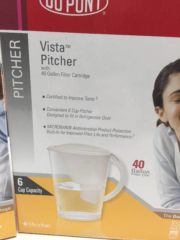 lot 60 image: DUPONT PITCHERS WITH FILTER