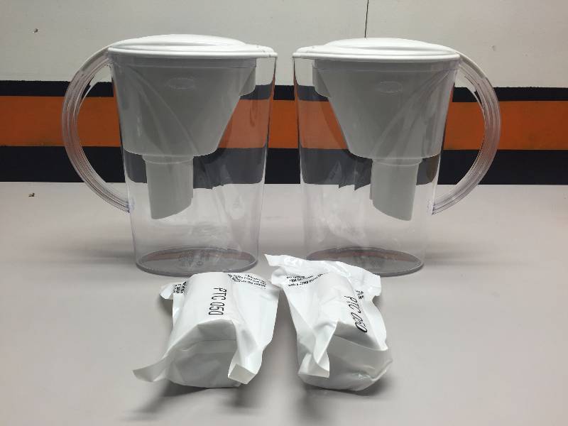lot 61 image: DUPONT PITCHERS WITH FILTERS