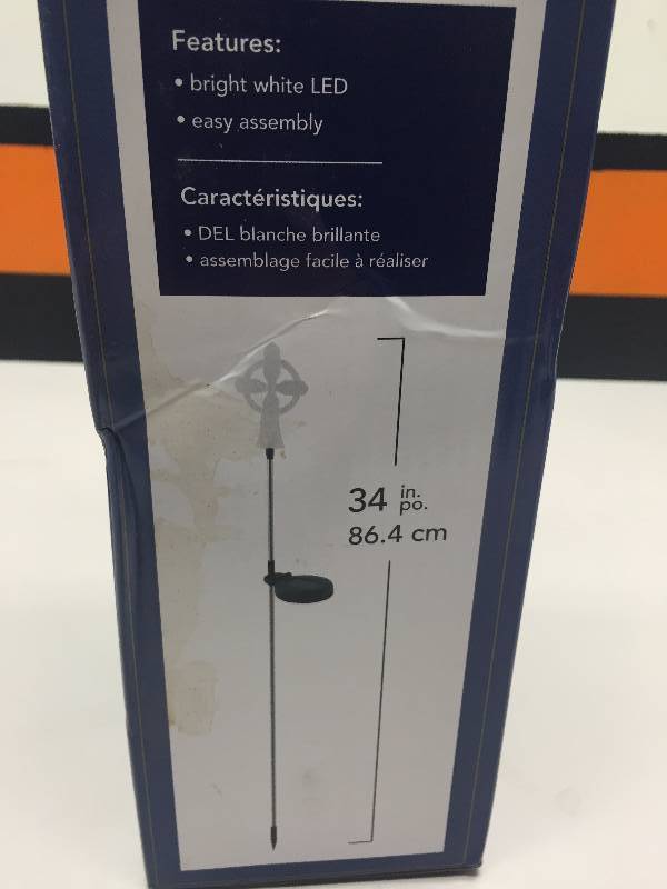 lot 63 image: SOLAR CROSS MEMORIAL LIGHT