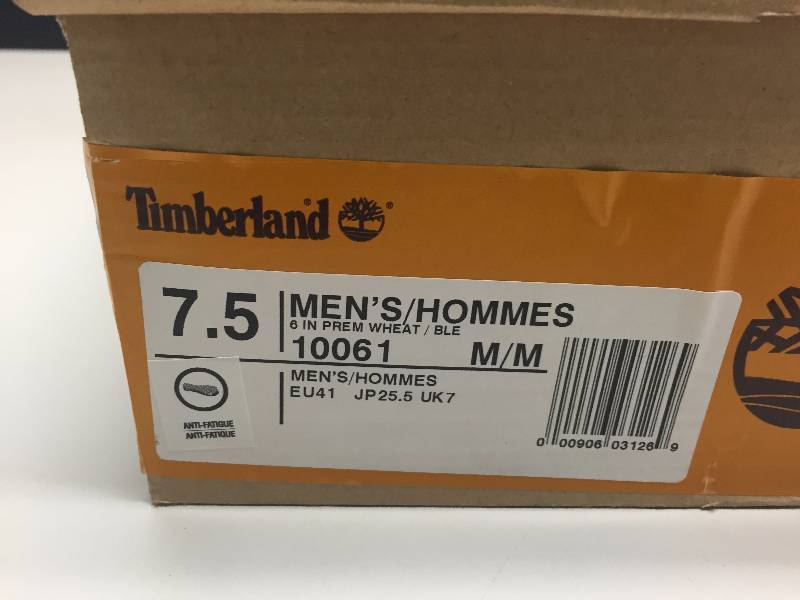 lot 76 image: TIMBERLAND MENS WORK BOOT