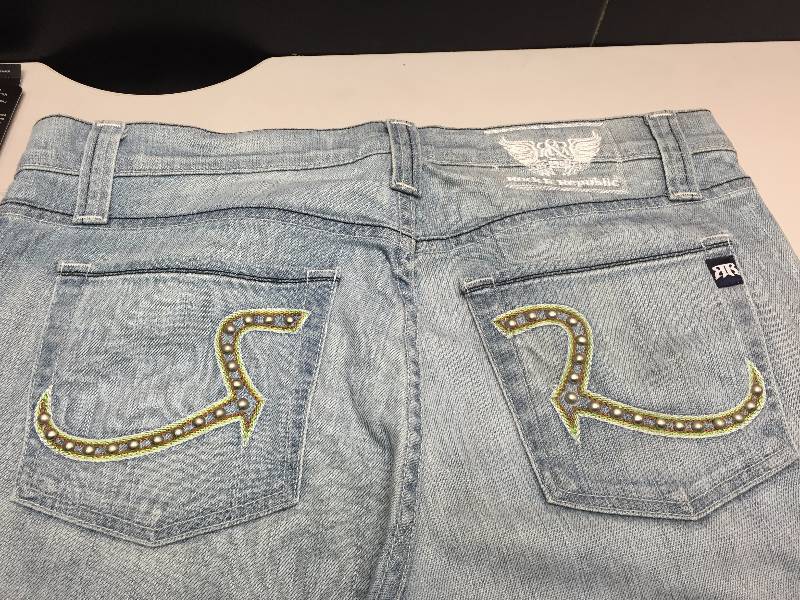 lot 83 image: ROCK & REPUBLIC JEANS, 34X34 REVEAL BLUE