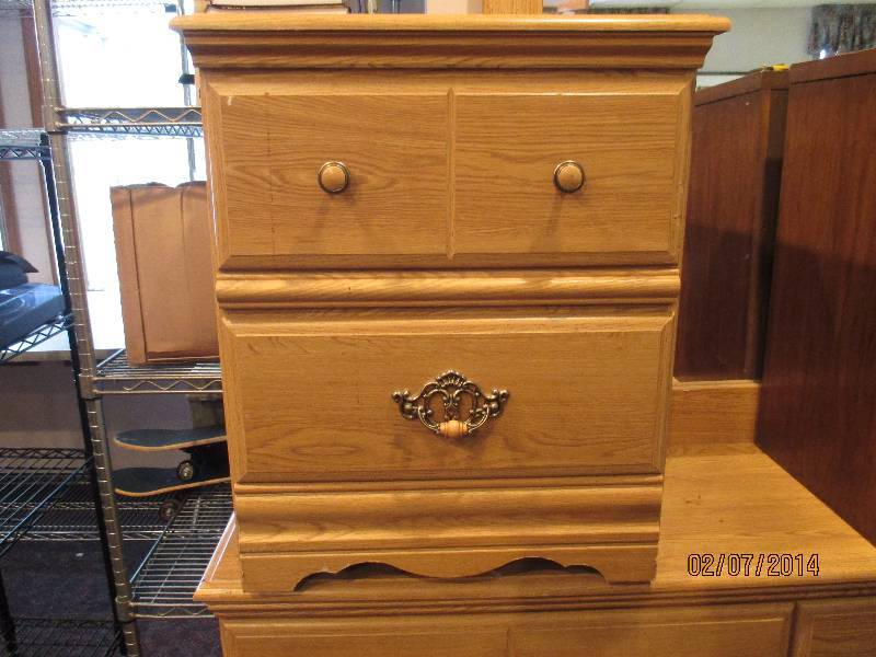 Nightstand Dresser Has Wear....