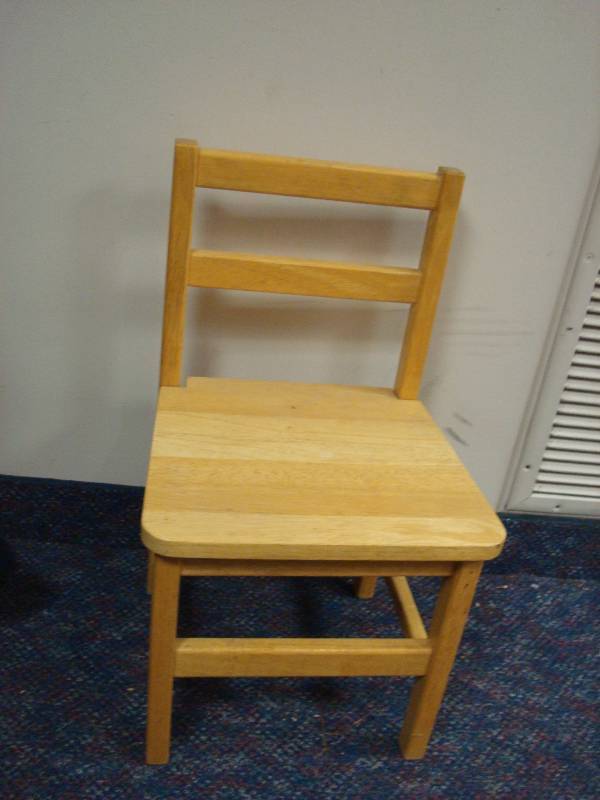 Small Wood Chair....