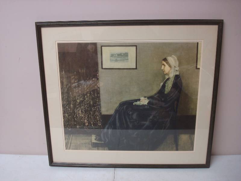 Whistlers Mother Framed Print....