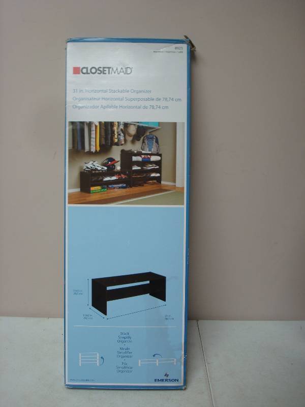 New Closet Maid 31 inch Horizontal Stackable ...