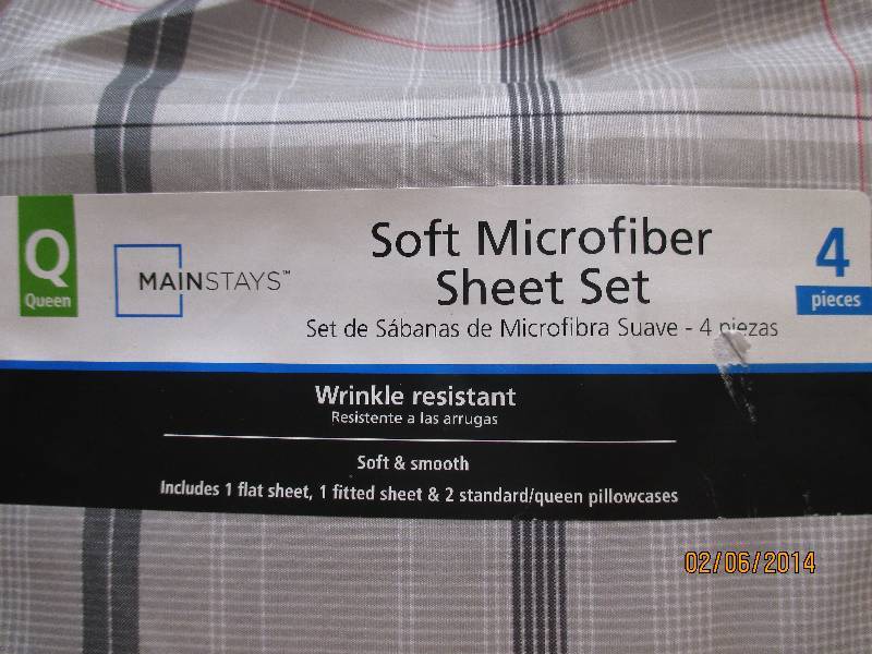 New Queen Microfiber Sheet Set....