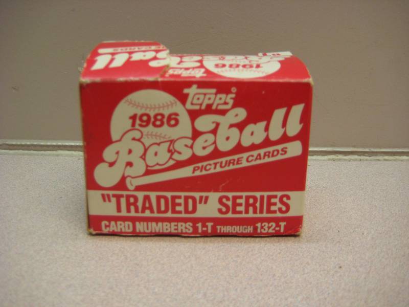 1986 Topps&nbspTraded Series Baseball Card S...