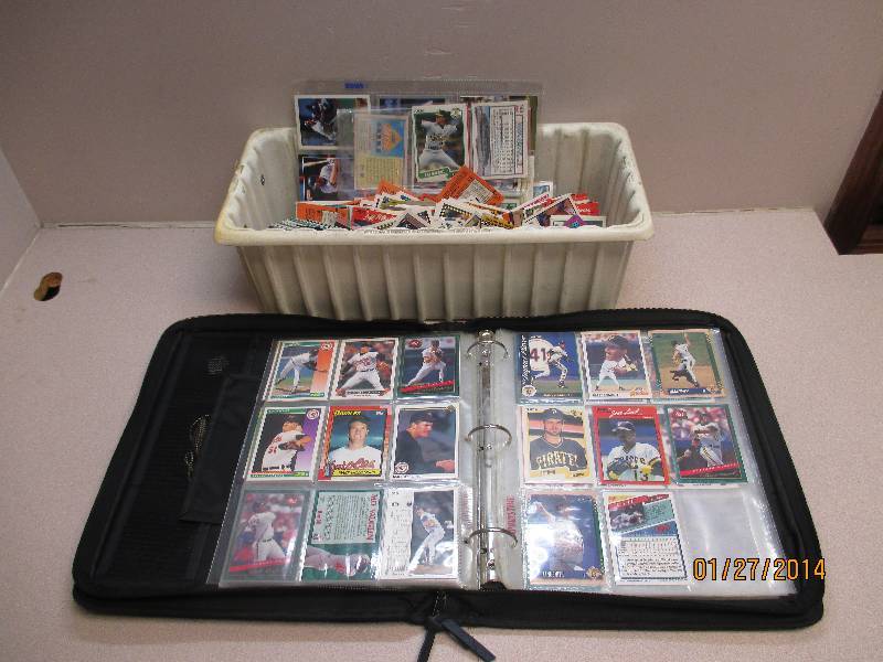 Lot Of Mixed Lot Sport Cards And Binder....