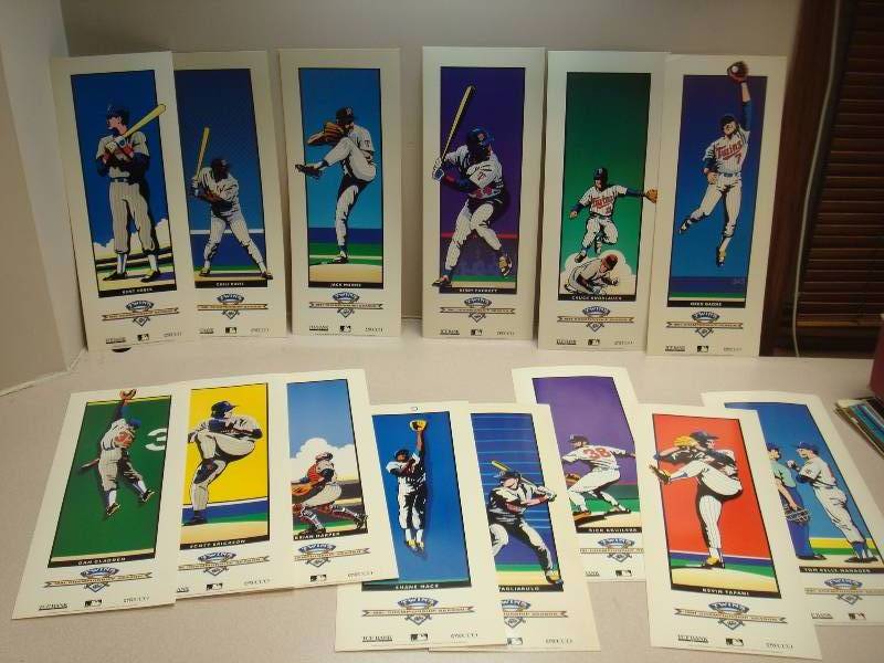 Large Lot Of 1991 World Series Championship P...