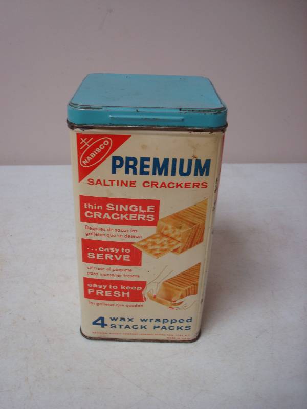 Vintage Cracker Can, Some Wear...
