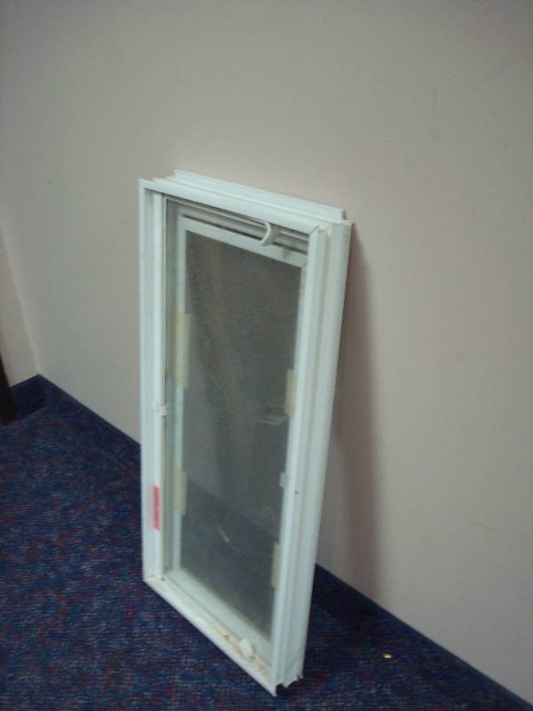 Basement Window, New Some Wear...