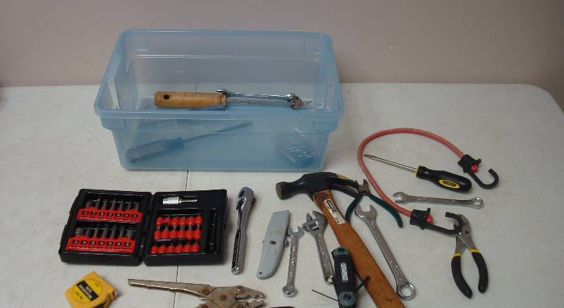 Bin With Some Tools...