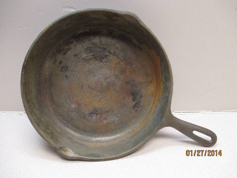 Cast Iron Pan, Shows Wear...