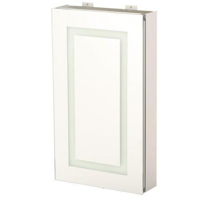 15 In X 26 In Surface Mount Led Mirror Medicine Cabinet With Motion Photocell Sensor Home Improvement Auction 86 K Bid