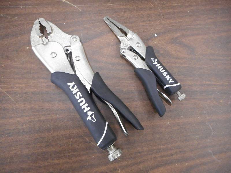 LOT OF TWO MATCHING HUSKY VICE GRIPS