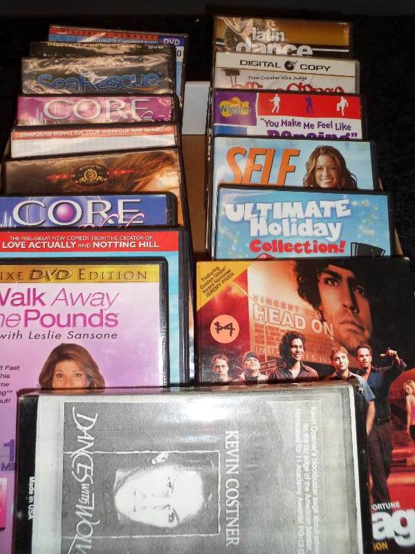 Lot of DVDs & 1 VHS