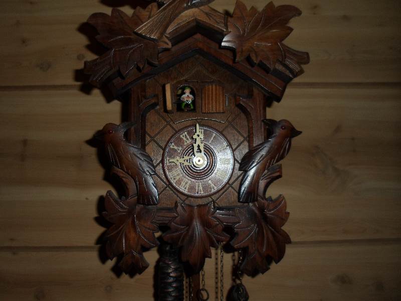 Black Forest Double Door Cuckoo Clock...