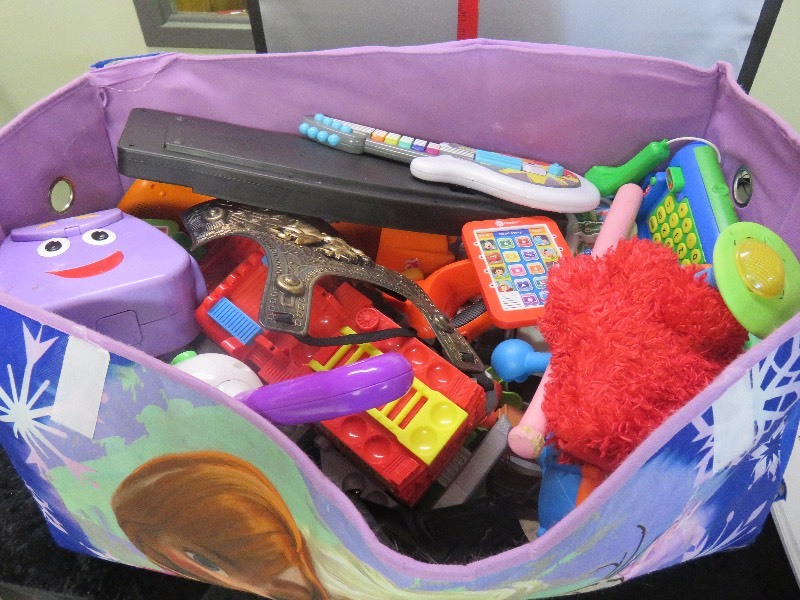Large Frozen Cloth Toy Box Full of Toys