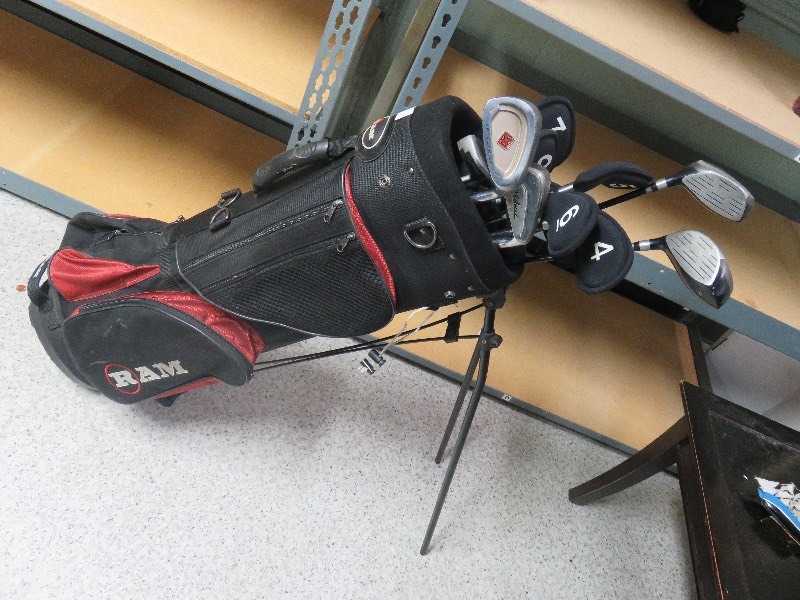 Golf Bag Ram wClubs