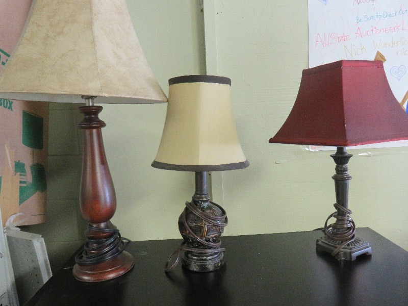 Lot of 5 Lamps