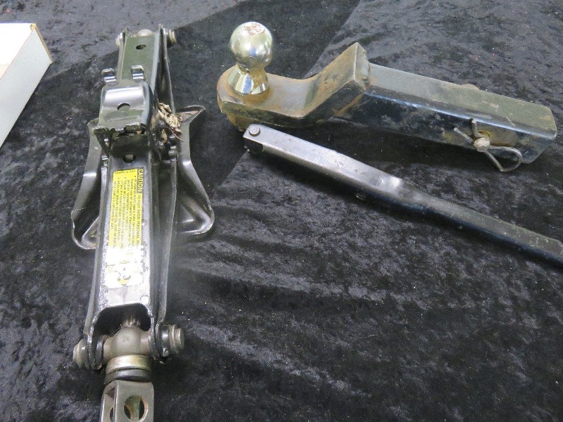 Trailer Hitch & Tire Jack
