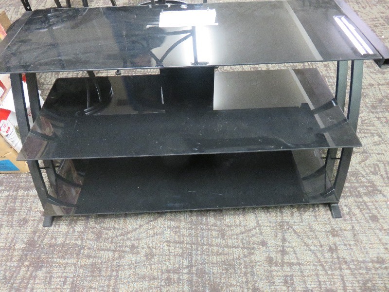 Glass TV Stand