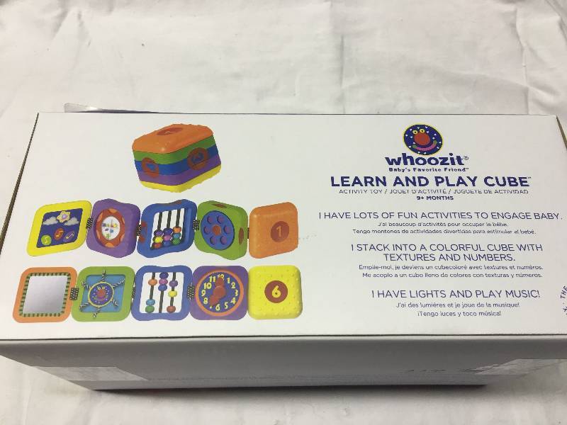 lot 69 image: Manhattan Toy Whoozit Learn & Play Cube