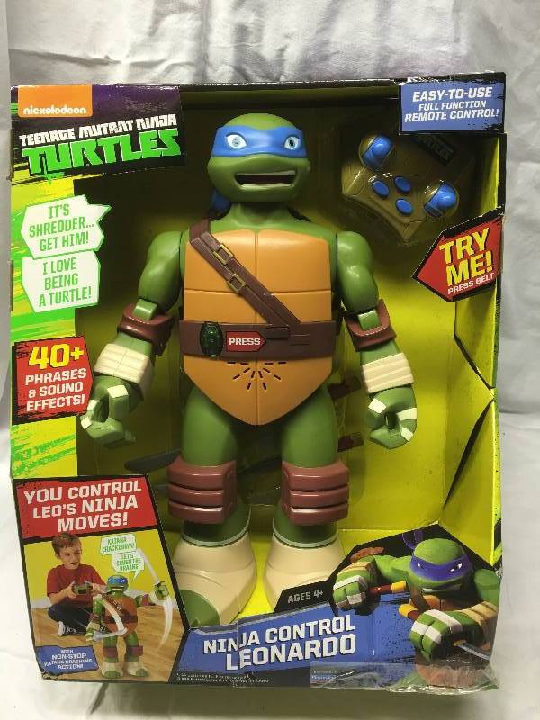 remote control ninja turtle leonardo