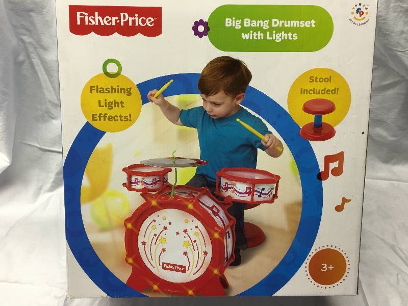 fisher price big bang drum set