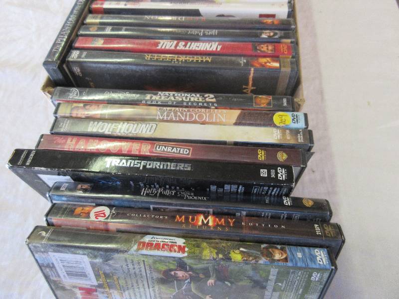 Assorted DVDs