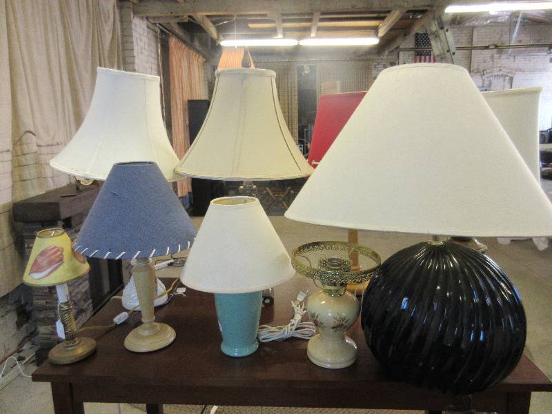 Light it up  9 Table Lamps