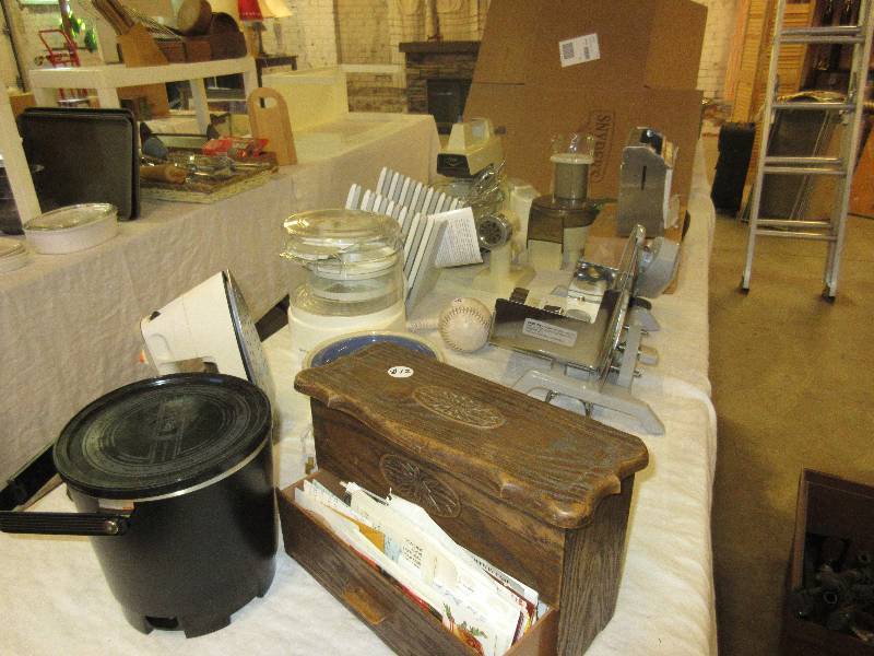 Lot Table # 6 Appliances to Recipes