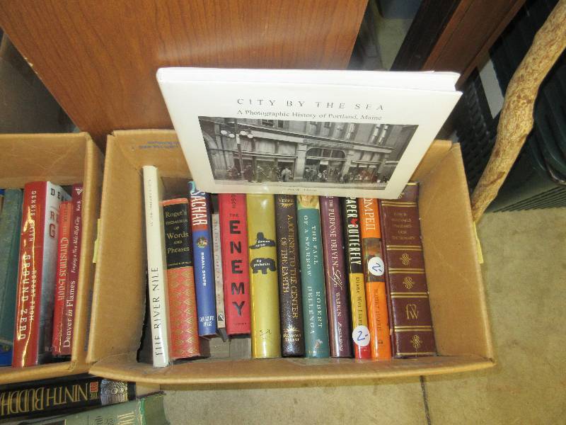 More Boxes of Books