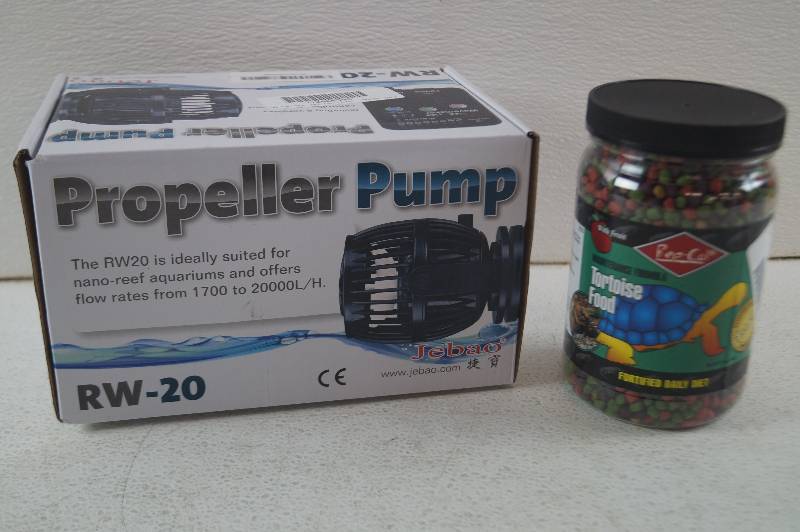 Propeller Pump & Tortoise Food