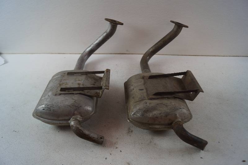 Vintage Snowmobile Mufflers