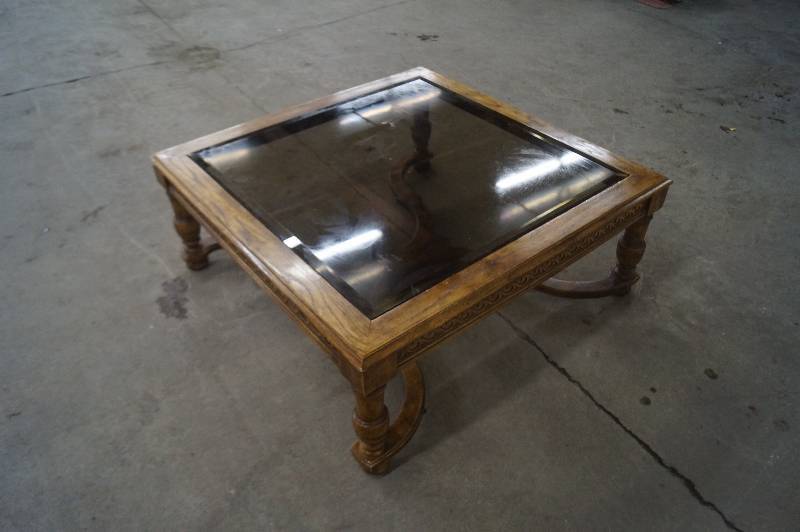 Glass Top Coffee Table