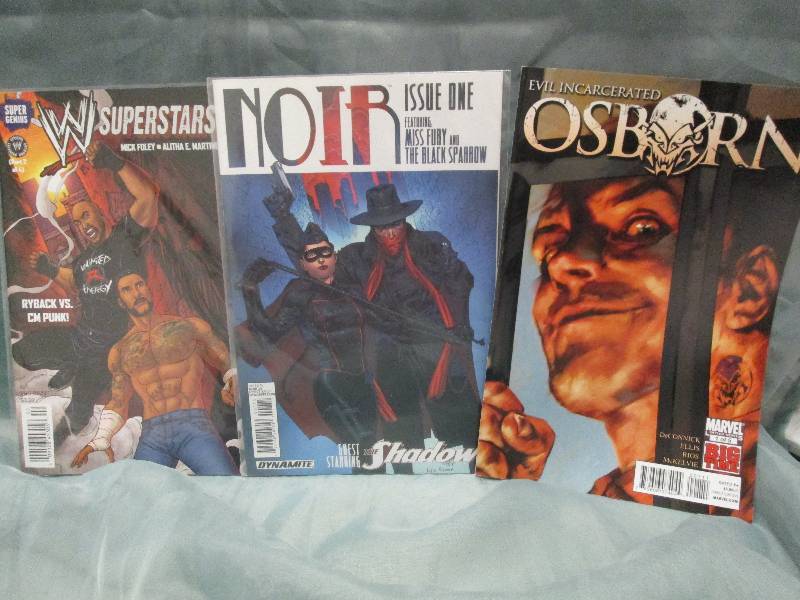 Comic Book lot of 3 books- vary...