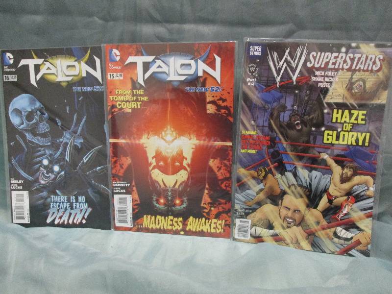 Comic Book lot of 3 books- vary...