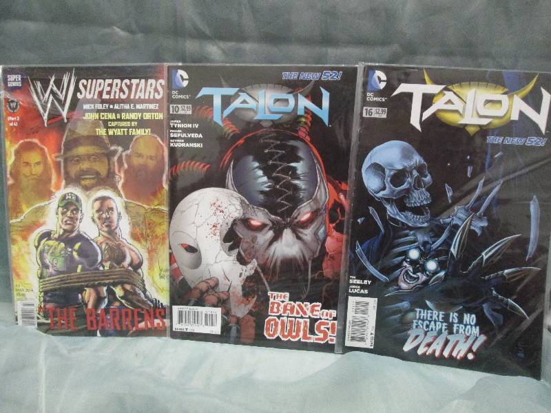 Comic Book lot of 3 books- vary...
