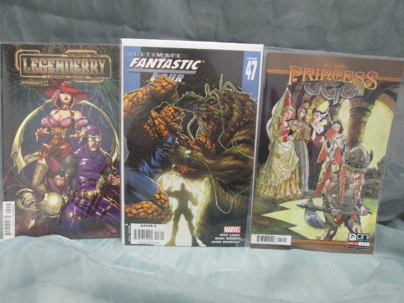 Comic Book lot of 3 books- vary...