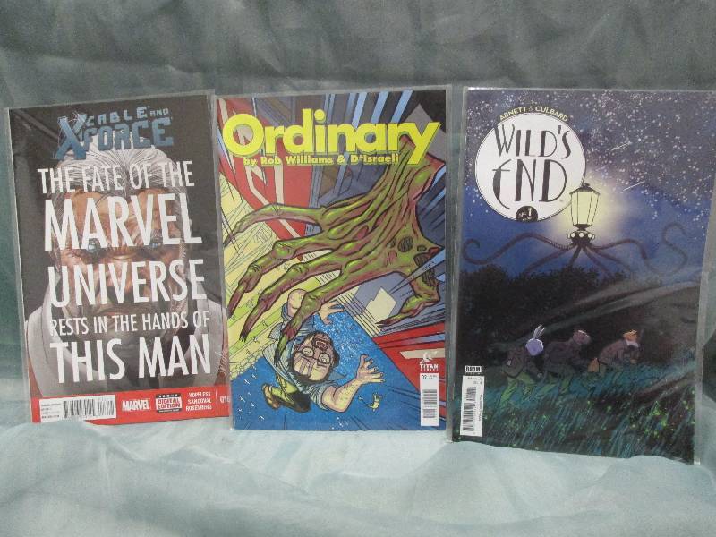 Comic Book lot of 3 books- vary...