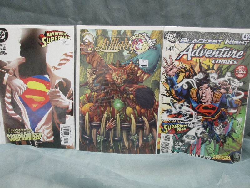 Comic Book lot of 3 books- vary...