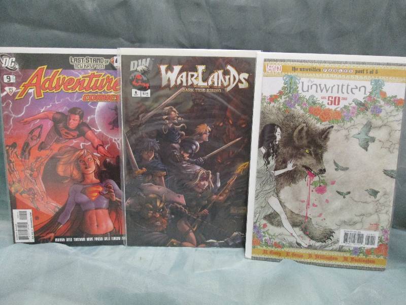 Comic Book lot of 3 books- vary...