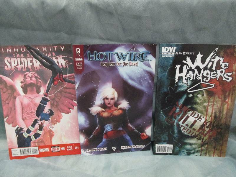 Comic Book lot of 3 books- vary...