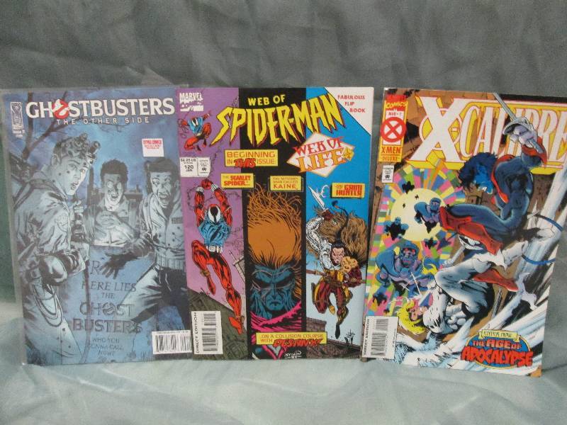 Comic Book lot of 3 books- vary...