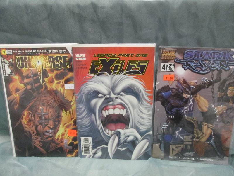 Comic Book lot of 3 books- vary...
