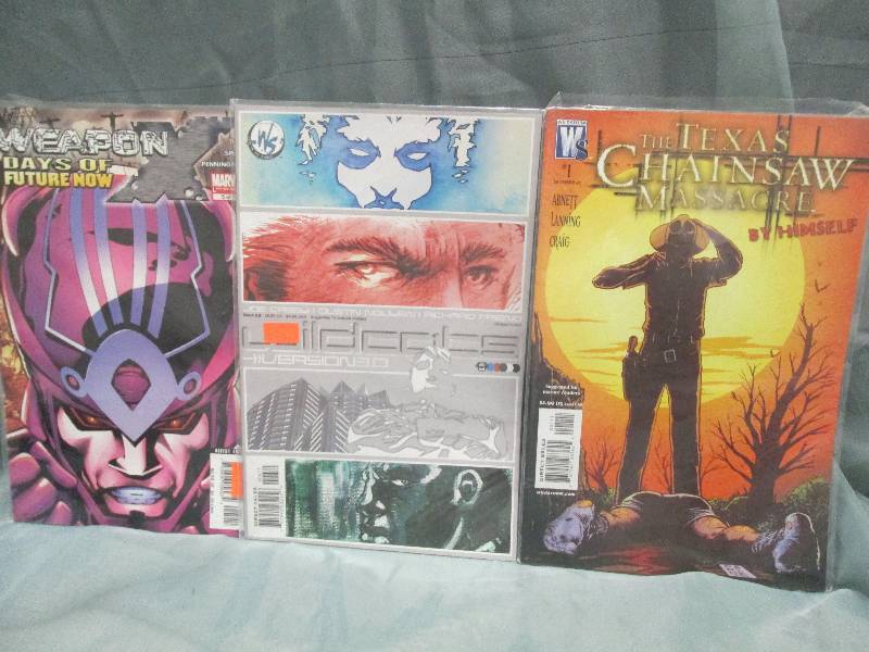 Comic Book lot of 3 books- vary...