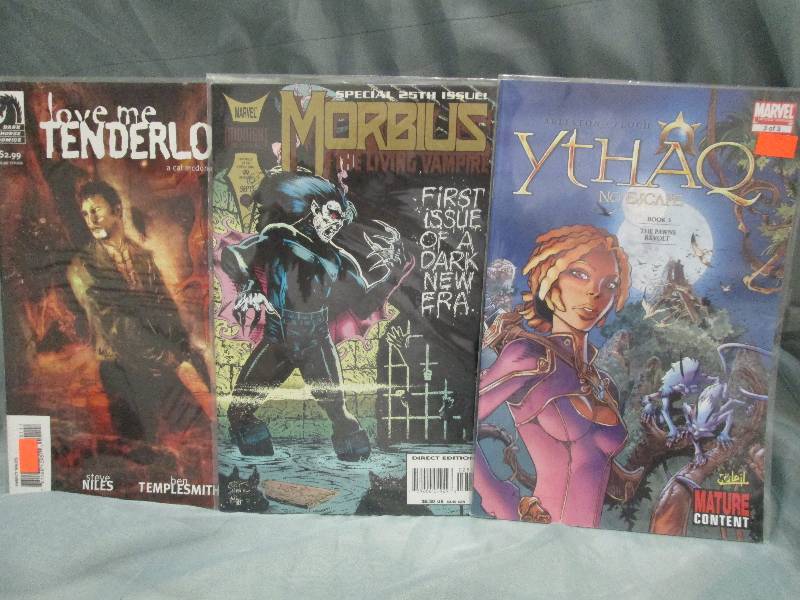 Comic Book lot of 3 books- vary...