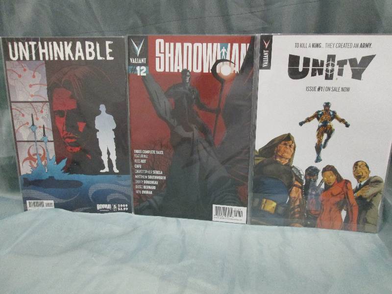 Comic Book lot of 3 books- vary...